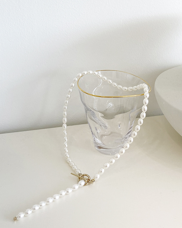 pearl drop necklace AC275